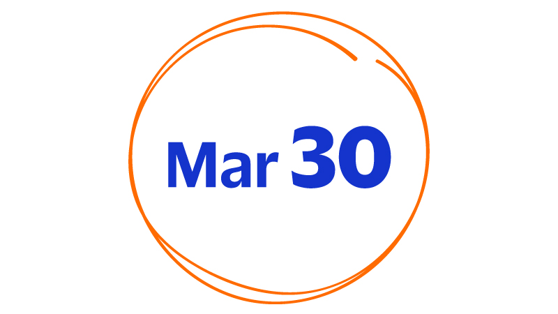 Date - March 30